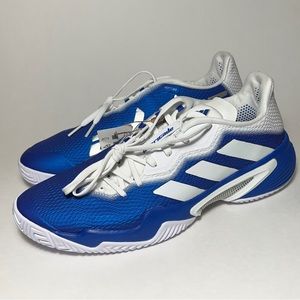 NEW Adidas Tennis Sneakers Barricade FZ3936 Royal Blue / White Men’s Size 10.5